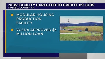 $3M for new modular housing production facility in Russell Co.