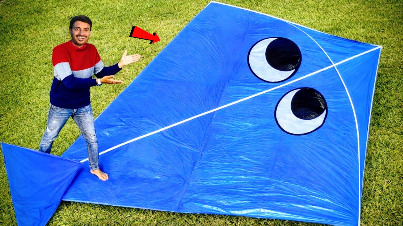 We Make World's Biggest Kite - 100% Flying |सबसे बड़ी पतंग 🪁🪁🪁