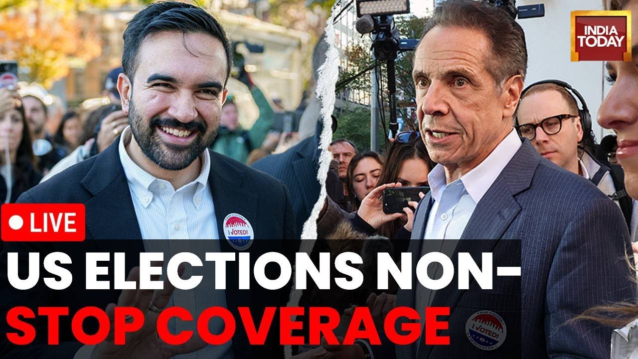 US Elections LIVE | New York City Mayor Elections | Zoharan Mamdani ...