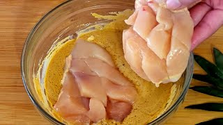 Chicken Breast Recipe ¡My husband's favorite food! A quick and easy chicken breast dinner