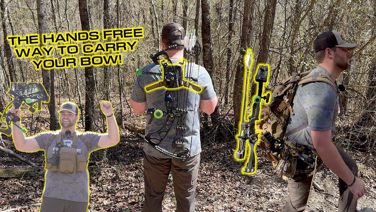 THE EASIEST WAY TO CARRY YOUR COMPOUND BOW! STEALTH RIG LITE