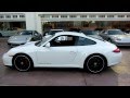 2011 Porsche Carrera GTS Carrara White with Black Alcantara PDK Sport Chrono