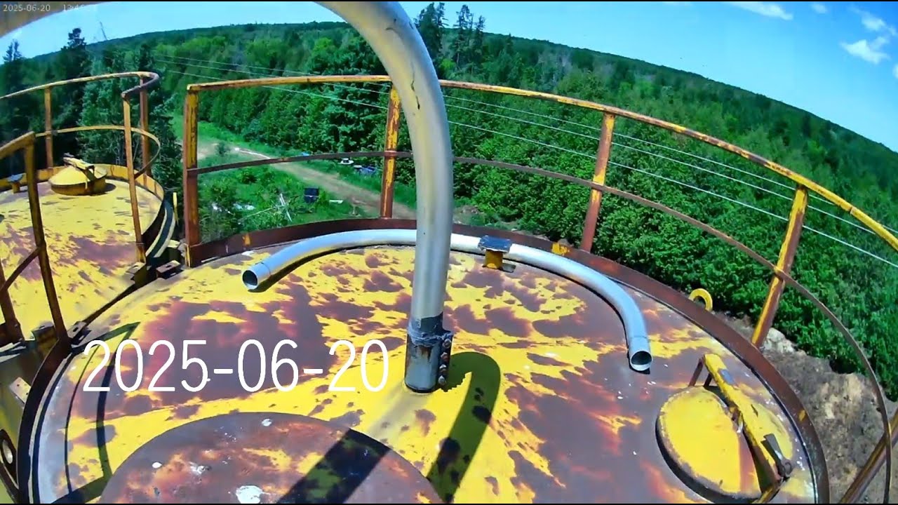 Climbing a Silo on 20-06-2025 and a little chat on safety