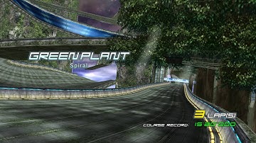 F-Zero GX - 2nd Unused Course Preview of [Green Plant - Spiral]