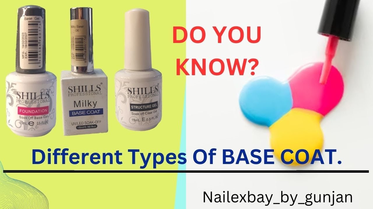 Base Coat For NailsMilky Base Coat TutorialBase Coat For Press On