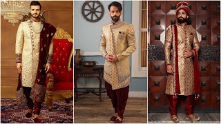 Latest Mens Wedding Sherwani Trends 2020 | Latest Sherwani Designs 2020 for groom |