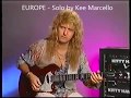 More than meets the eye europe  solo by kee marcello