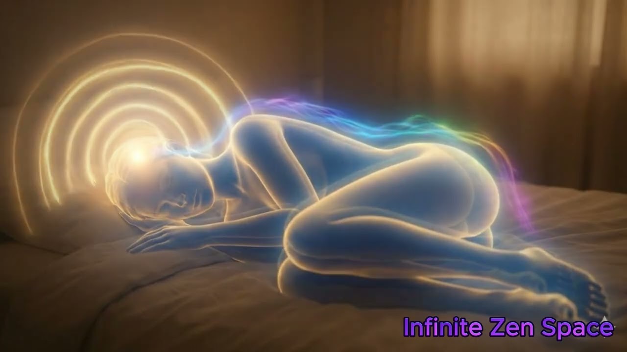 Deep Sleep Brain Waves | Healing Sleep Frequency | 528Hz + Relaxing Neural Glow