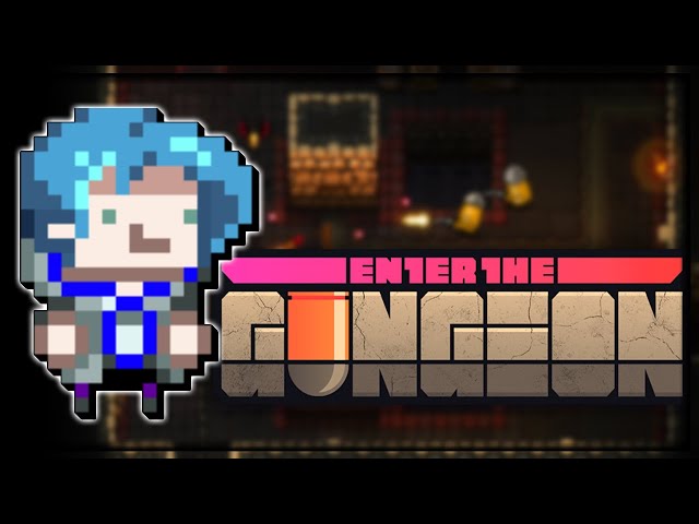 i am a bullet with a sword fighting monsters that shoot guns at a bullet  【Enter the Gungeon】 【7】のサムネイル