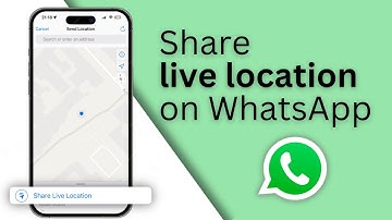 How to Share Live Location on WhatsApp | iPhone & Android