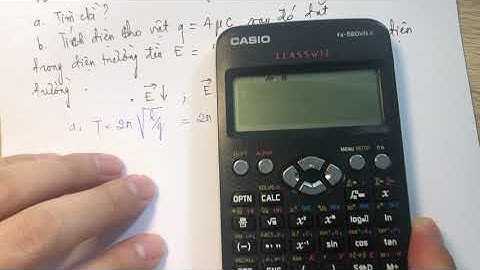 Vật lí 12: Con lắc đơn trong điện trường