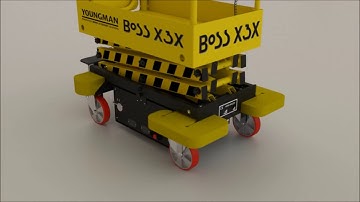 Youngman Boss X3X Pusharound Scissor Lift
