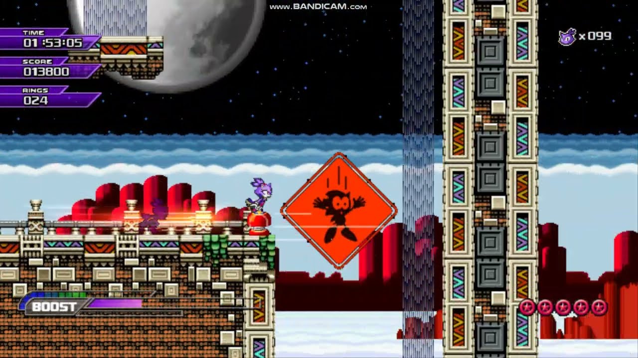 Sonic & Blaze: Temple Cliff Act 3