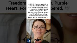 SHE DREAMED OF TWO SONS. SHE NEVER CAME HOME. 🕊️#lizjacobson #neverforget #airforce