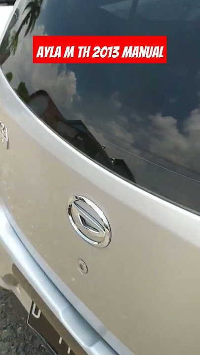 AYLA M TH 2013 MANUAL #mobil #automobile #shortsviral #fypシ #fypシ゚viral