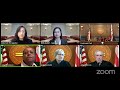 D.C. Court of Appeals Zoom Oral Arguments -  December 7, 2021