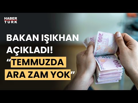 Son Dakika! Bakan Vedat Işıkhan açıkladı! Asgari ücrete ara zam yapılmayacak