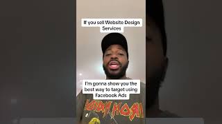 How To Sell Website Design Services Using Facebook Ads