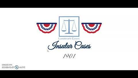 Insular Cases (1901)