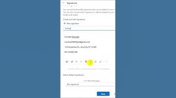 How to Create a Custom Email Signature in Outlook Web