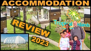 ⛱ Tropical Island Berlin  Accommodation Review (Sunrise Homes Woodland Homes) Germany Holiday 2023