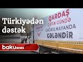 Türkiyədən Azərbaycana tırlarla yardım