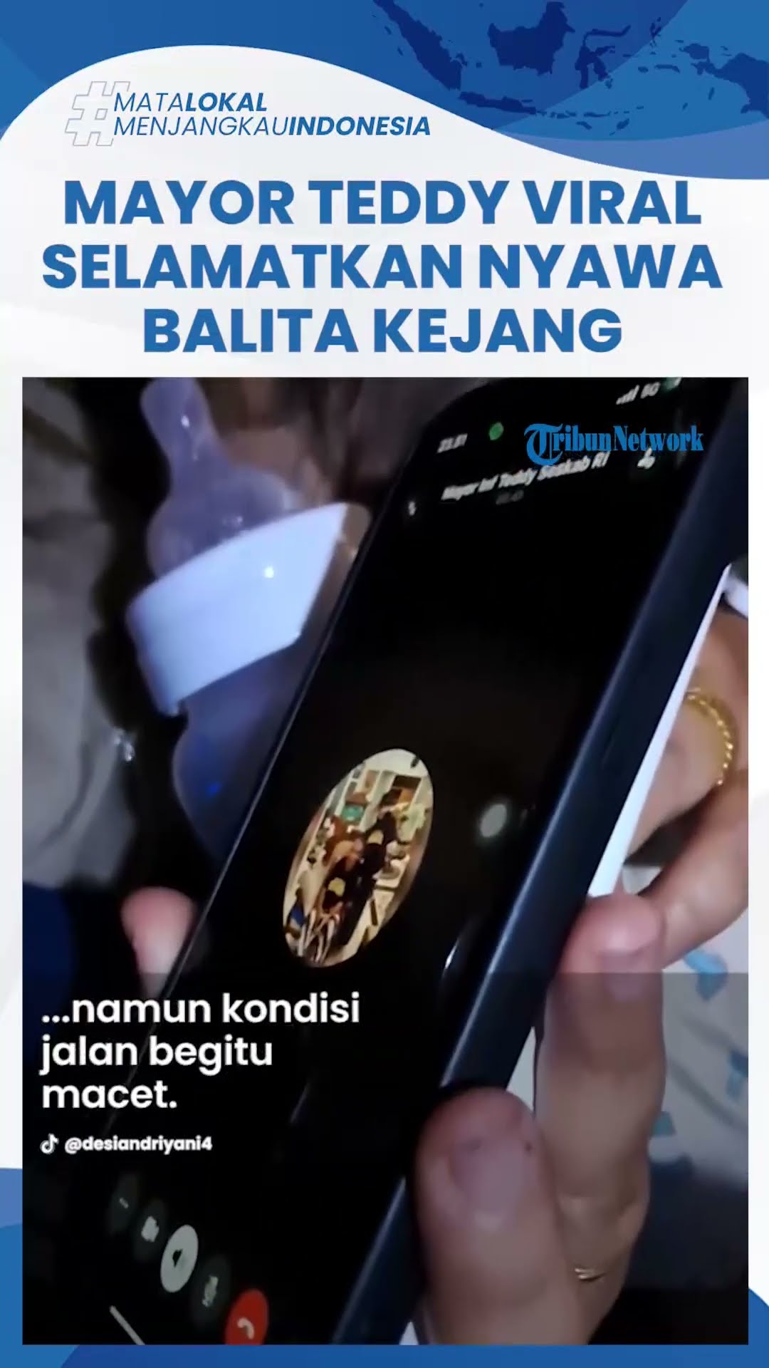 Viral Aksi Heroik Mayor Teddy, Perintahkan Pengawal Antar Balita Kejang hingga Biayai Tagihan RS