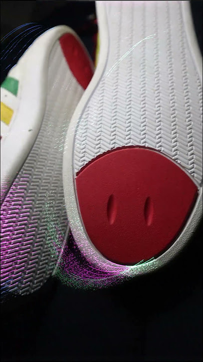 There is only 1 of these shoes in the world #rareshoes #uniqueshoes #limitededition #rastashoes #...
