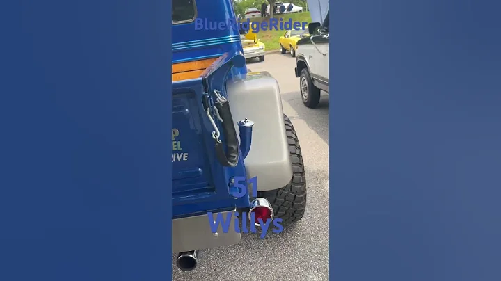 1951 Willys Jeep Truck #willys #willysjeep #restoration #carshow #oliveranthony