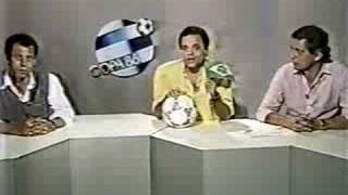 Final Da Transmissão Da Copa 1986. Rede Globo