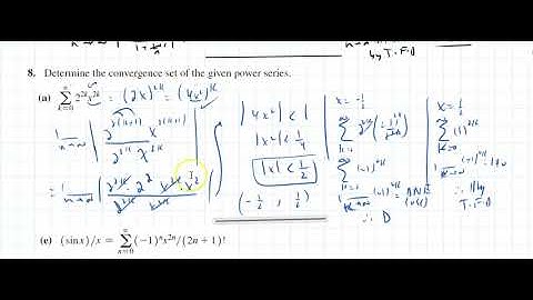 8.2 Power Series and Analytic Functions
