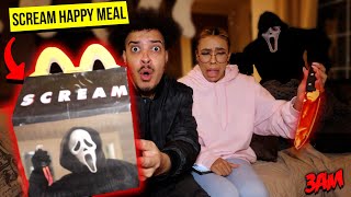 DO NOT ORDER THE SCREAM HAPPY MEAL FROM MCDONALD'S AT 3AM (GHOSTFACE IS IN MY HOUSE!!)