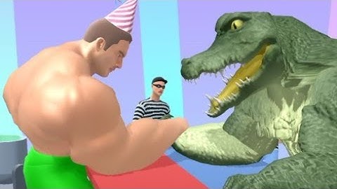 Muscle Rush 💪🏋️ All Levels Gameplay Android iOS Level-10