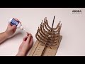 05 - Adding the first deck supports - USS Constitution (Pack 1)