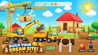 Building a Little House! 🚜🏠 | Construction Game for Kids screenshot 4