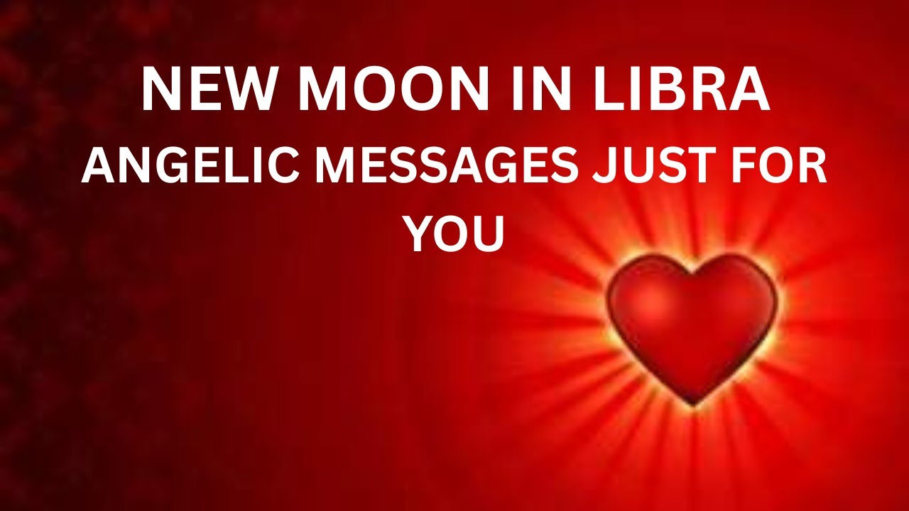 New Moon in Libra ♎️ Collective Messages: You need to hear!💜 - YouTube