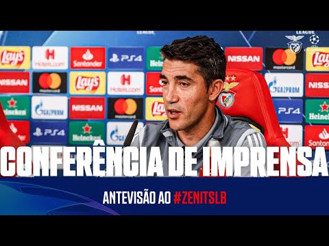 CONFERÊNCIA DE IMPRENSA ANTEVISÃO AO #ZENITSLB