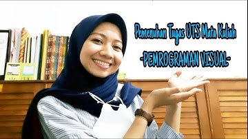 Tugas UTS Mata Kuliah Pemrograman Visual