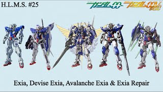 H.L.M.S. - Gundam Exia, Avalanche Exia & Exia Repair Variants