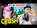My crush became my roommate  a roblox movie