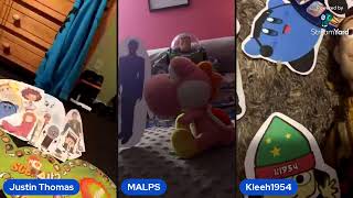 Mario Woody Boo Waluigi And Malps Play Nick Scene It