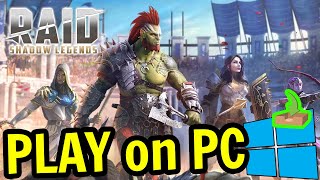 🎮 How to PLAY [ RAID: Shadow Legends ] on PC ▶ DOWNLOAD and INSTALL Usitility2