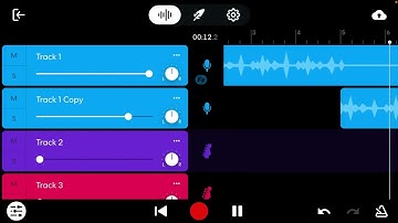 Bandlab iOS stereo panning on drums