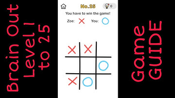 Brain Out level 1 to 25 game GUIDE #gameguide #rsgv #brainout
