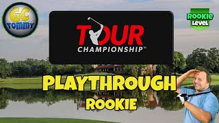 ROOKIE Playthrough, Hole 1-9 - Tour Championship *Golf Clash Guide*