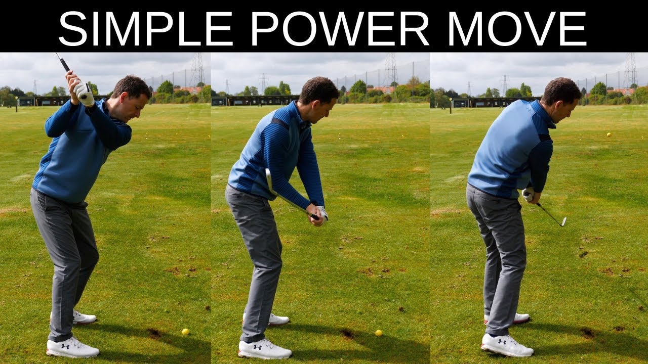 Create An Easy Swing Prime Your Legs For Power Golf Lessons Going To Work Golf Instruction