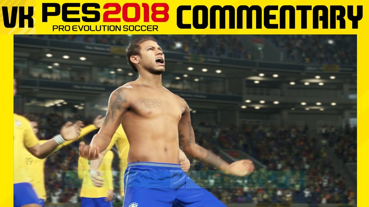 PES 2018 Gameplay with Real Commentary (Peter Drury and Jim Beglin) -  YouTube