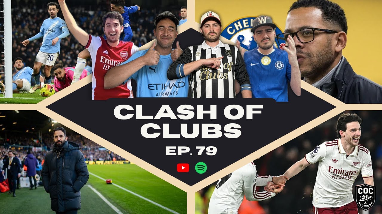 Clash of Clubs [Ep.79] | Arsenal 6 Clear 🔴 Amorim Sacked 😱 City to Spend Big 💰 & Chels New Boss