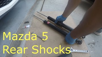 Mazda 5 Rear Shocks/Struts Replaced