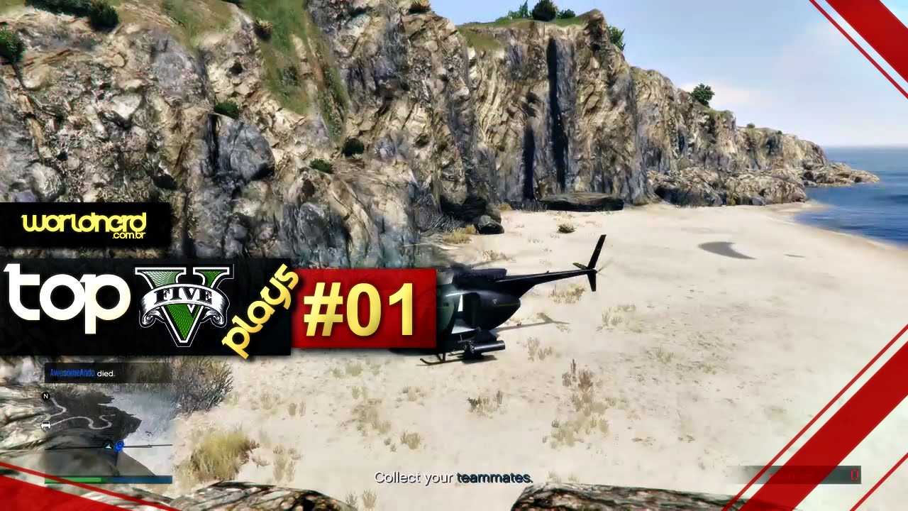 Top V Plays - Episódio #01 [GTA V]